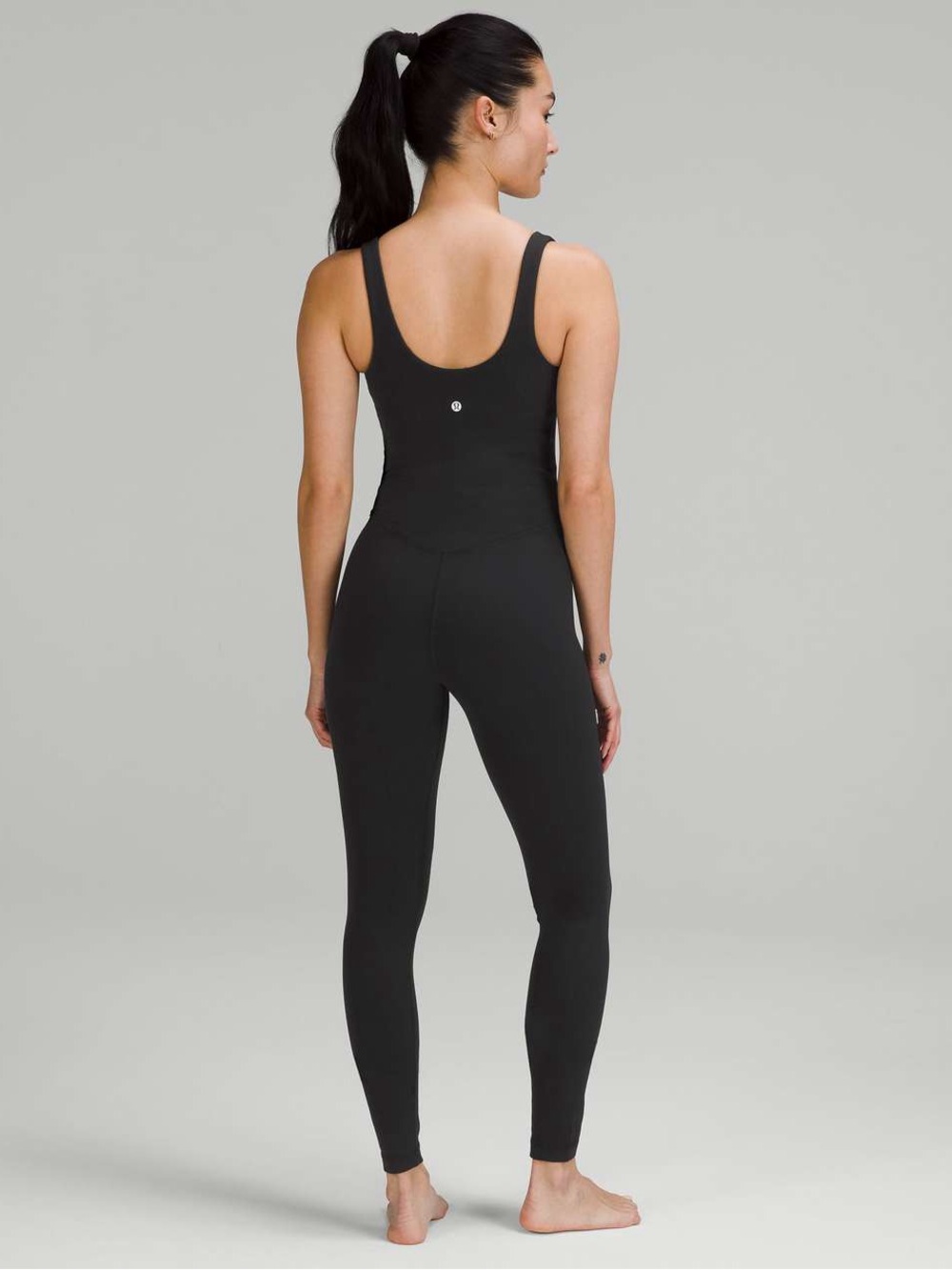 061. Lululemon Align Bodysuit 28" Black size 6